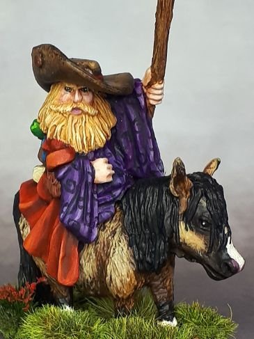 Reaper: Bones: Dwarf Mounted Battle Mage-2