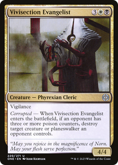 Vivisection Evangelist [Phyrexia: All Will Be One]-1