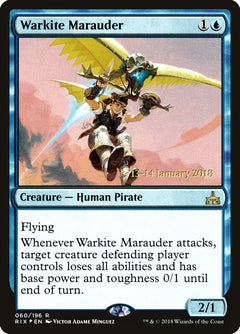 Warkite Marauder [Rivals of Ixalan Prerelease Promos]-1