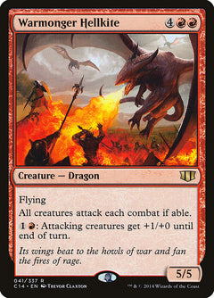 Warmonger Hellkite [Commander 2014]-1