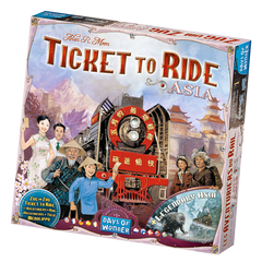 Ticket to Ride Asia Map-1