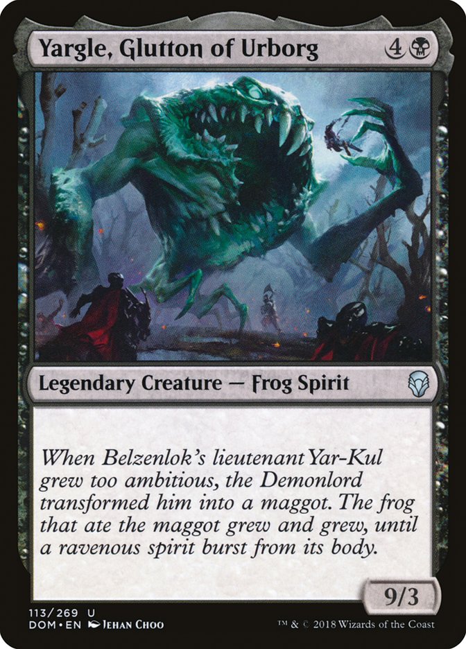 Yargle, Glutton of Urborg [Dominaria]-1