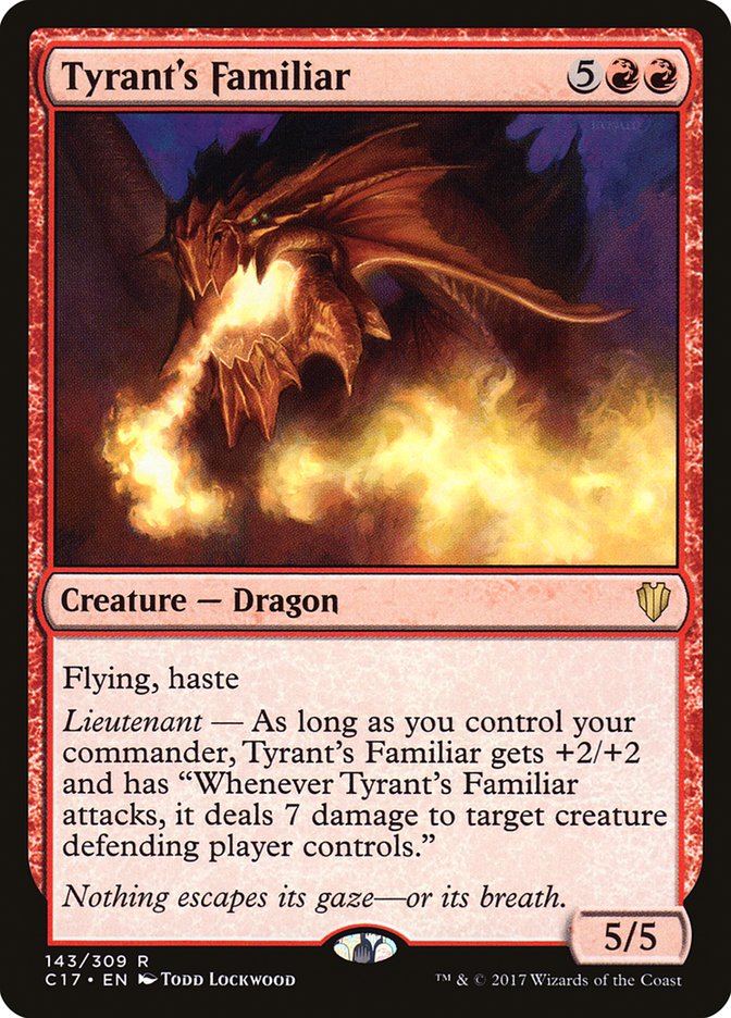 Tyrant's Familiar [Commander 2017]-1