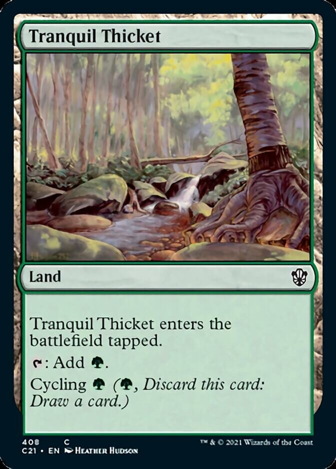 Tranquil Thicket [Commander 2021]-1