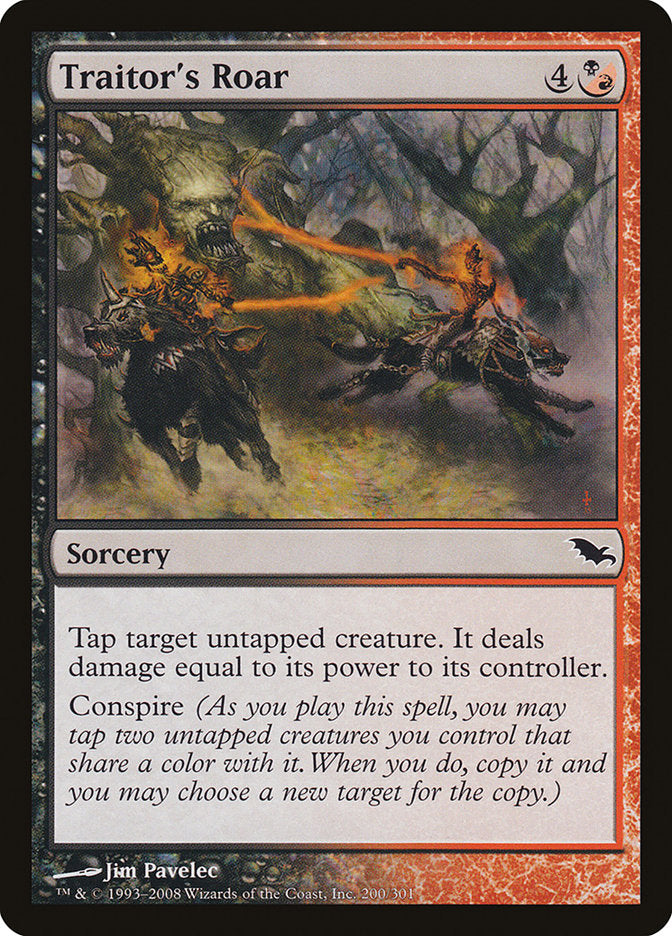 Traitor's Roar [Shadowmoor]-1