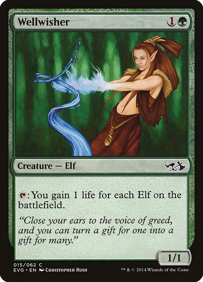 Wellwisher (Elves vs. Goblins) [Duel Decks Anthology]-1