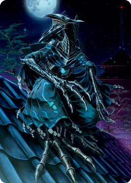 Jin-Gitaxias, Progress Tyrant Art Card [Kamigawa: Neon Dynasty Art Series]-1