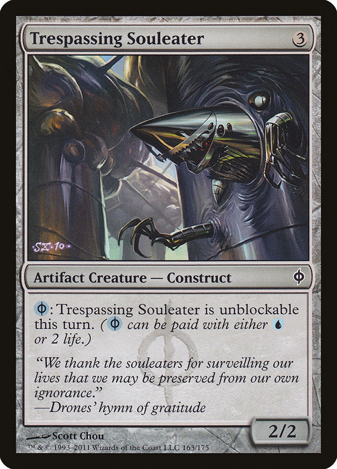 Trespassing Souleater [New Phyrexia]-1