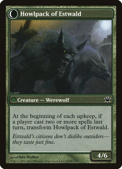 Villagers of Estwald // Howlpack of Estwald [Innistrad]-2