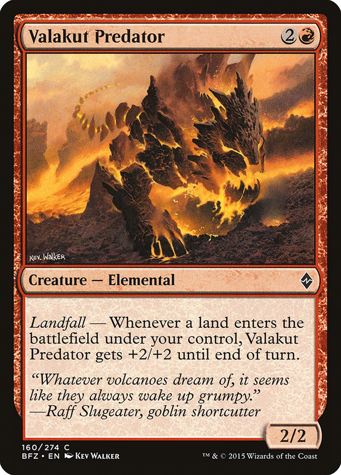 Valakut Predator [Battle for Zendikar]-1