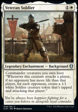 Veteran Soldier [Commander Legends: Battle for Baldur's Gate]-1