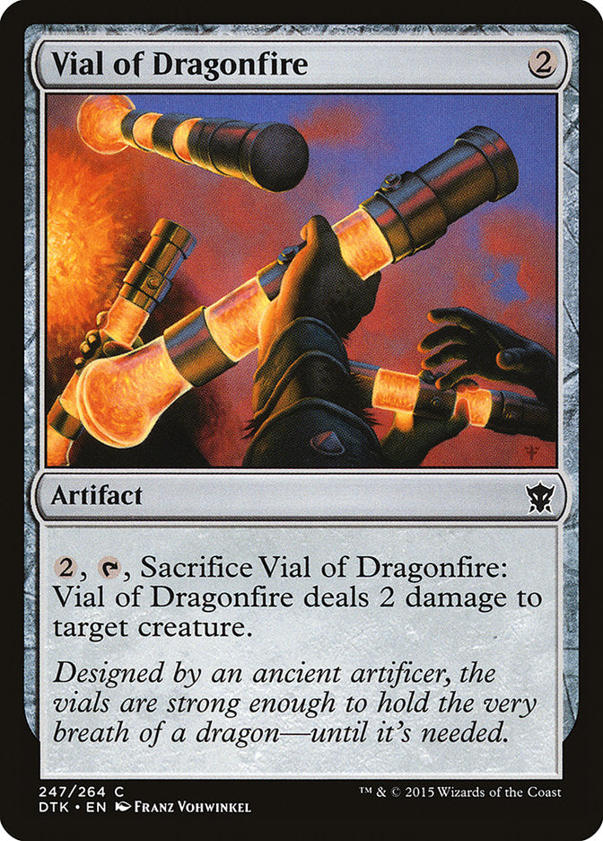 Vial of Dragonfire [Dragons of Tarkir]-1