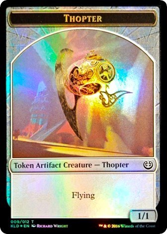 Thopter // Servo Double-sided Token [League Promos]-1