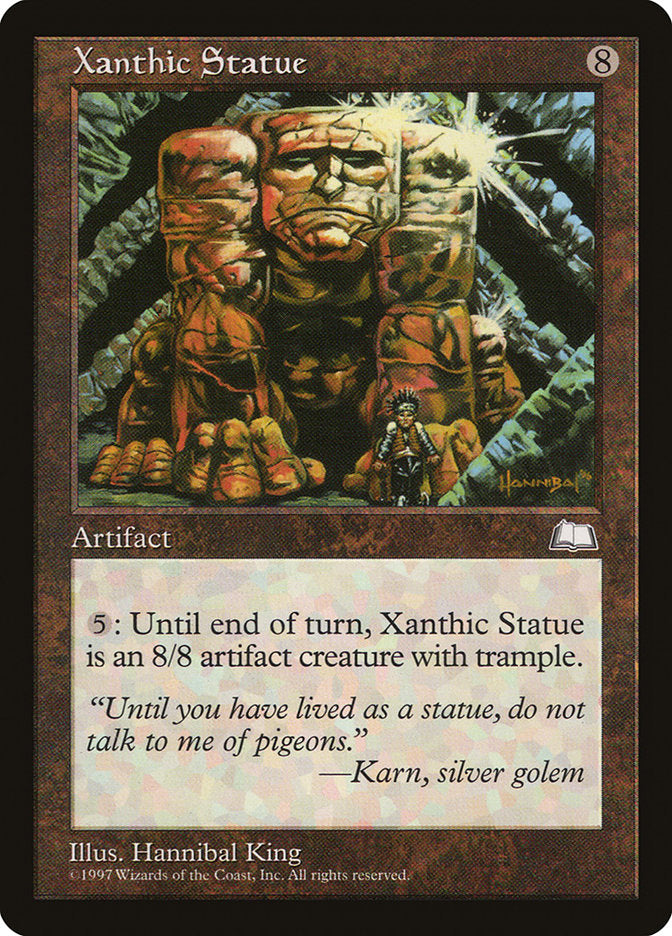 Xanthic Statue [Weatherlight]-1