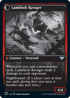 Lambholt Raconteur // Lambholt Ravager [Innistrad: Double Feature]-2