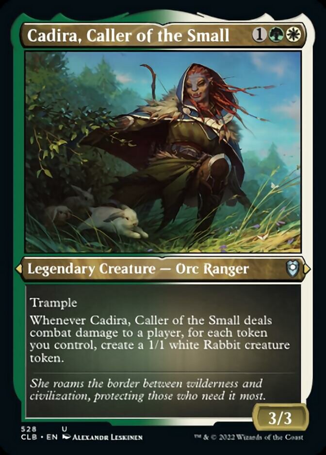 Cadira, Caller of the Small (Foil Etched) [Commander Legends: Battle for Baldur's Gate]-1