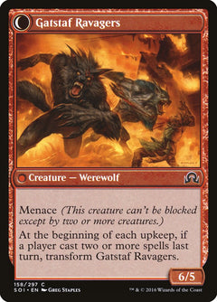 Gatstaf Arsonists // Gatstaf Ravagers [Shadows over Innistrad]-2