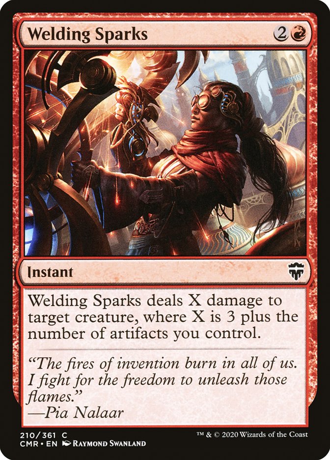 Welding Sparks [Commander Legends]-1
