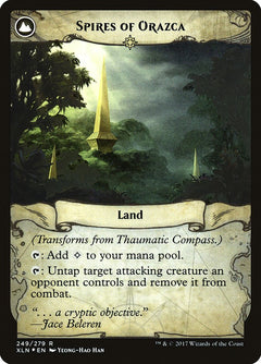 Thaumatic Compass // Spires of Orazca [Ixalan Prerelease Promos]-2