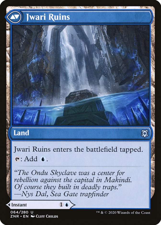 Jwari Disruption // Jwari Ruins [Zendikar Rising]-2