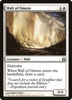 Wall of Omens [Commander 2011]-1