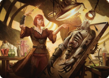 Ashnod, Flesh Mechanist Art Card [The Brothers' War Art Series]-1