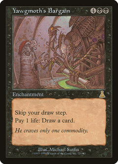 Yawgmoth's Bargain [Urza's Destiny]-1
