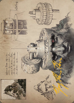 Millstone Art Card (Gold-Stamped Signature) [The Brothers' War Art Series]-1