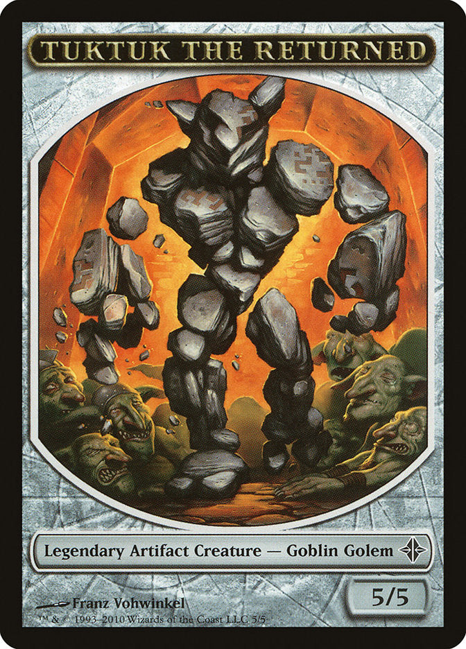 Tuktuk the Returned Token [Rise of the Eldrazi Tokens]-1