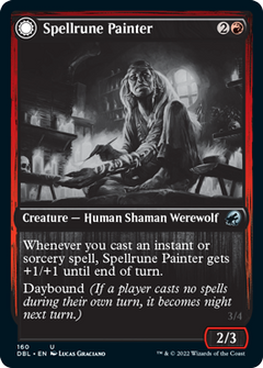 Spellrune Painter // Spellrune Howler [Innistrad: Double Feature]-1
