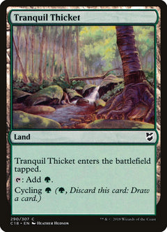 Tranquil Thicket [Commander 2018]-1