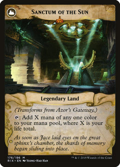 Azor's Gateway // Sanctum of the Sun [Rivals of Ixalan]-2
