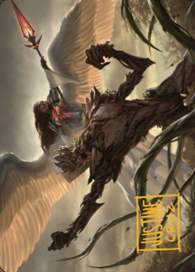 Strength of the Coalition Art Card (Gold-Stamped Signature) [Dominaria United Art Series]-1