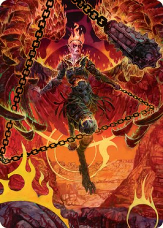 Zariel, Archduke of Avernus Art Card [Dungeons & Dragons: Adventures in the Forgotten Realms Art Series]-1