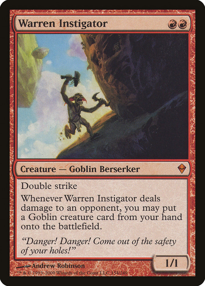 Warren Instigator [Zendikar]-1