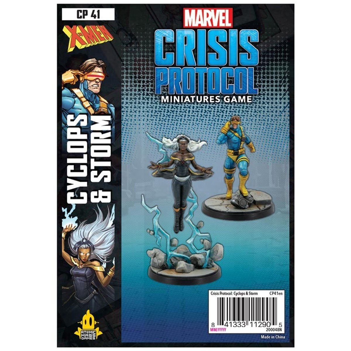 Marvel Crisis Protocol Miniatures Game Cyclops and Storm-1
