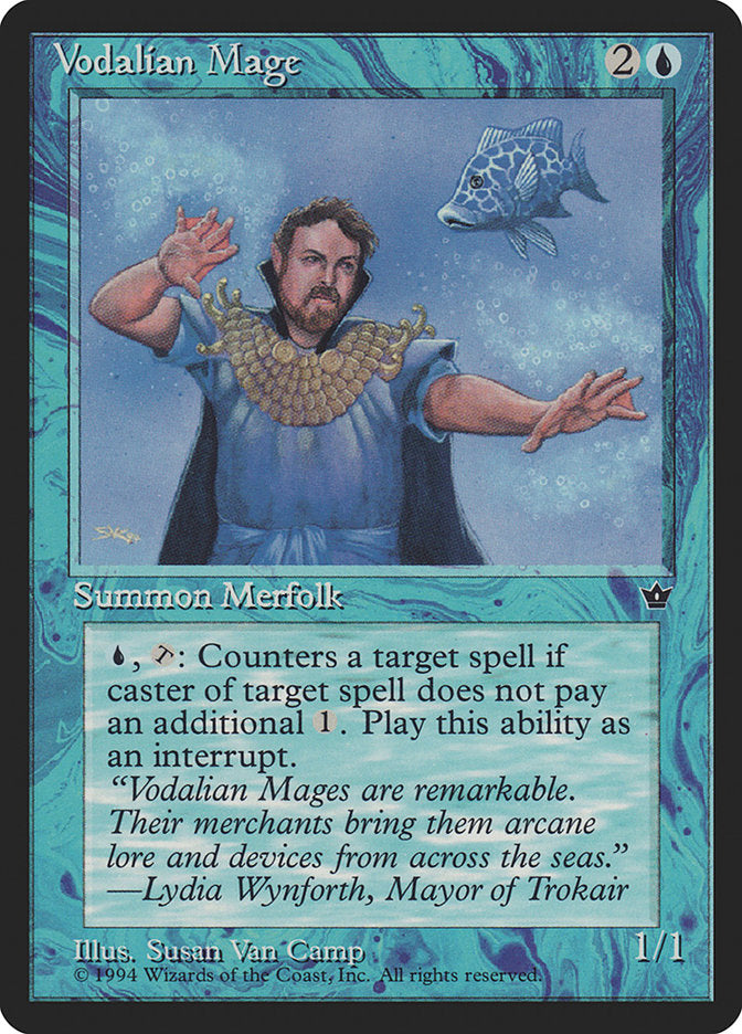 Vodalian Mage (Susan Van Camp) [Fallen Empires]-1