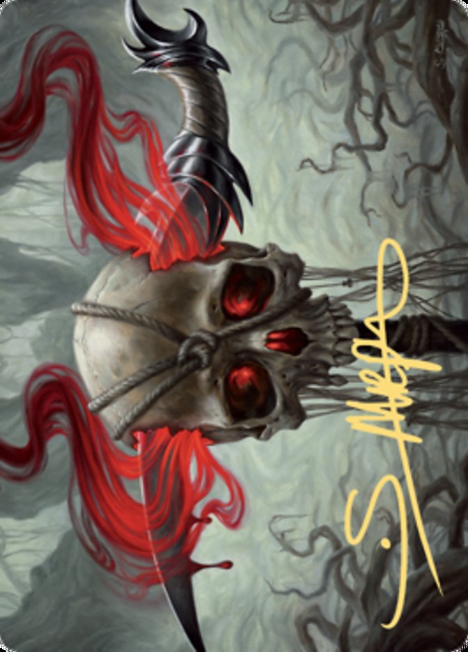 Mind Carver Art Card (Gold-Stamped Signature) [Zendikar Rising Art Series]-1