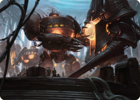 Autonomous Assembler Art Card [The Brothers' War Art Series]-1