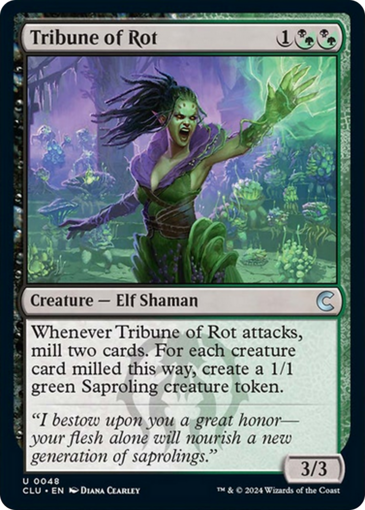 Tribune of Rot [Ravnica: Clue Edition]-1
