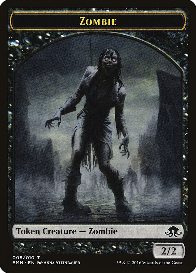 Zombie Token (005/010) [Eldritch Moon Tokens]-1