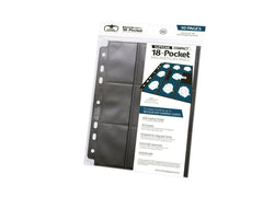 Ultimate Guard 18-Pocket Compact Pages Mini American Black (10)-1