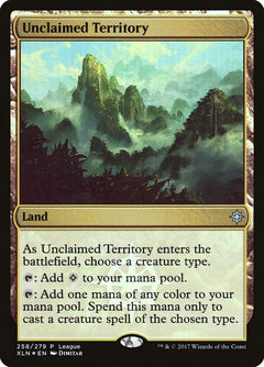 Unclaimed Territory (League) [Ixalan Promos]-1