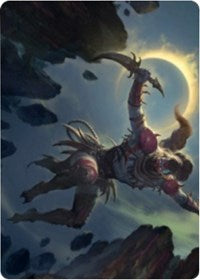 Nighthawk Scavenger Art Card [Zendikar Rising Art Series]-1