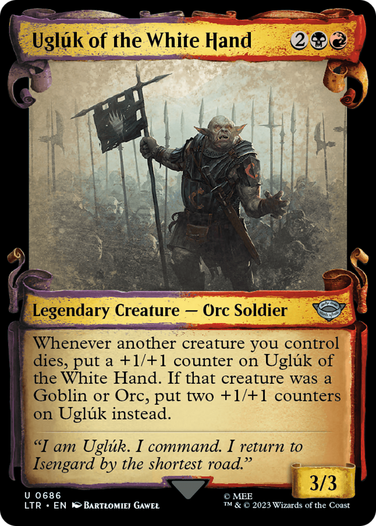 Ugluk of the White Hand [The Lord of the Rings: Tales of Middle-Earth Showcase Scrolls]-1