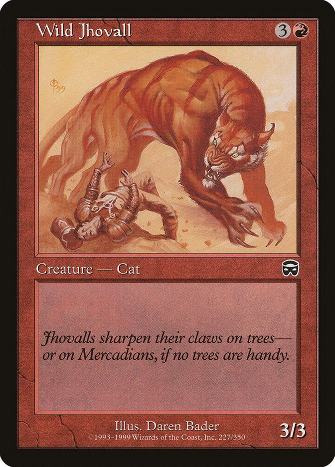 Wild Jhovall [Mercadian Masques]-1