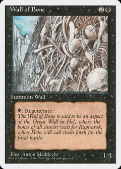 Wall of Bone [Fourth Edition]-1