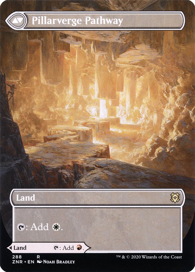 Needleverge Pathway // Pillarverge Pathway (Borderless Alternate Art) [Zendikar Rising]-2