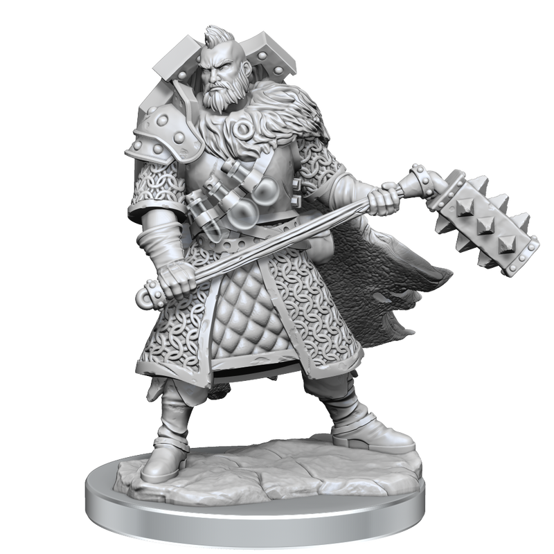 D&D Frameworks Human Male Fighter-2