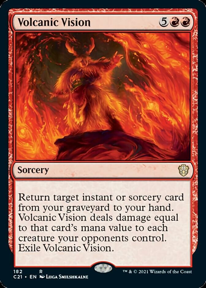 Volcanic Vision [Commander 2021]-1
